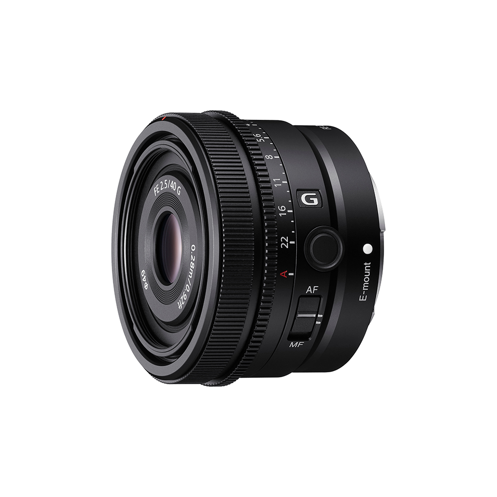 SONY 索尼 FE 40mm F2.5 G 輕巧標準定焦鏡頭 公司貨 SEL40F25G