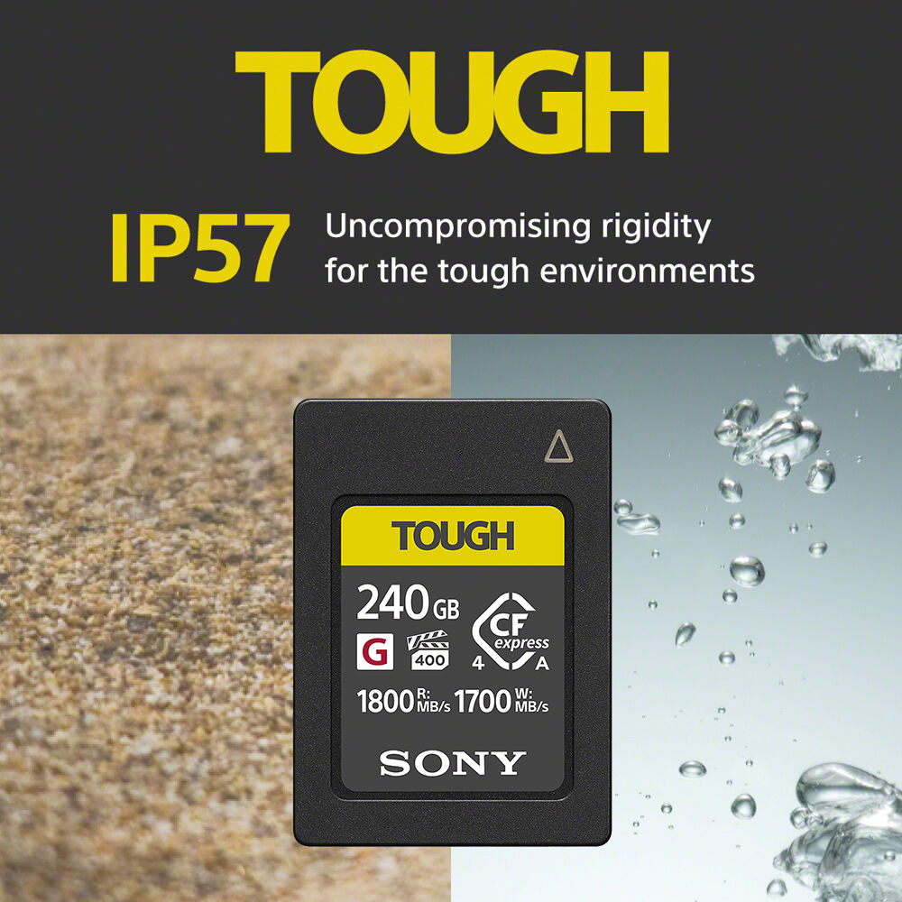 SONY 索尼CEA-G240T 240G/GB 1800MB/S CFexpress Type A TOUGH 高速