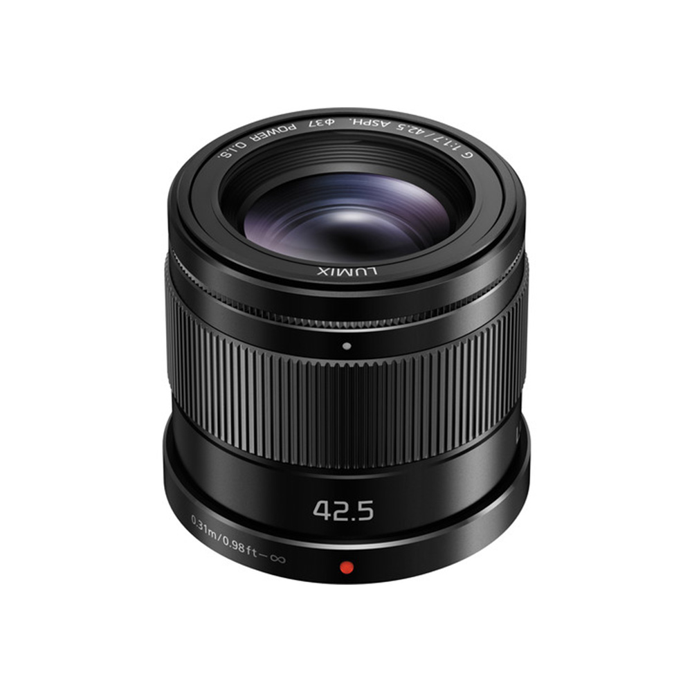 Panasonic 國際牌 LUMIX G 42.5mm F1.7 APSH POWER O.I.S. 標準定焦鏡 黑色 H-HS043 (公司貨)