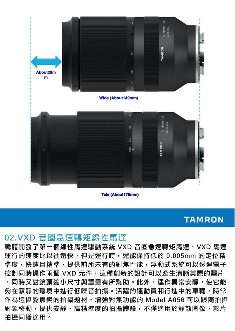 Tamron 70-180 F2.8【美品】-