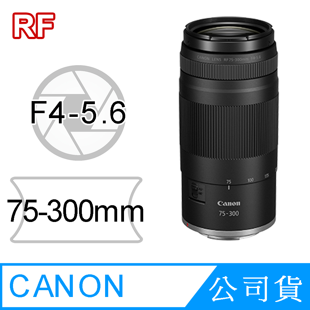 Canon 佳能RF 75-300mm F4-5.6 超值組(公司貨) - PChome 24h購物