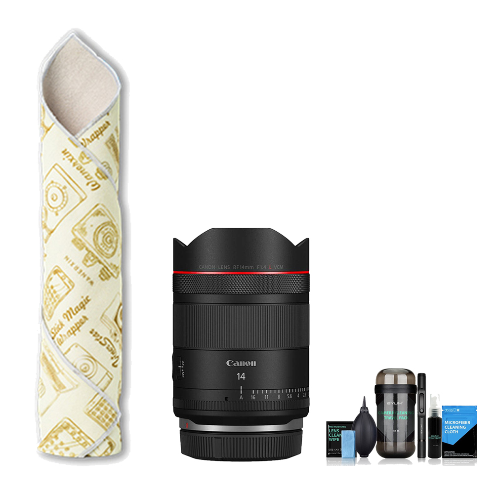 Canon 佳能 RF 14mm F1.4 L VCM 超廣角定焦鏡頭 清潔組 (公司貨)