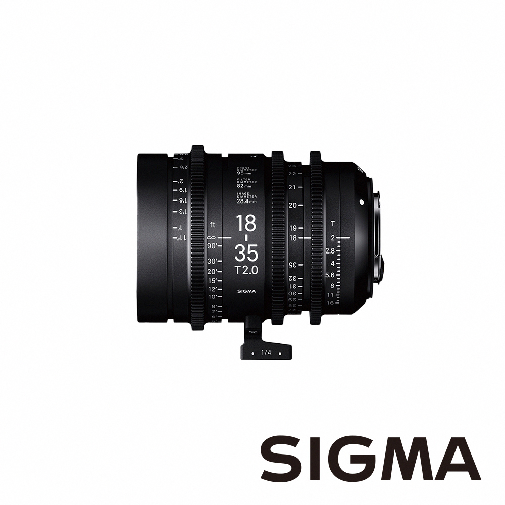 Sigma 適馬 High Speed Zoom Line 18-35mm T.2 大光圈高速變焦系列電影鏡頭 適用 EF mount