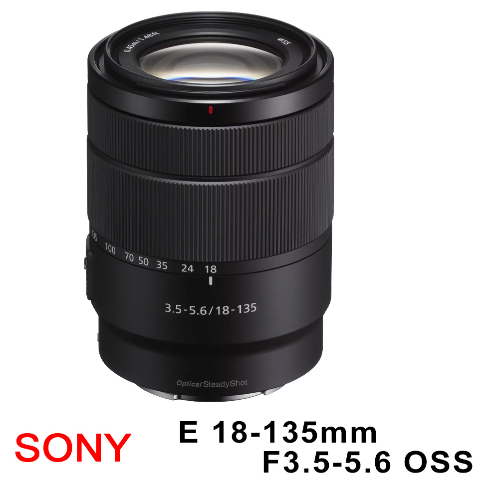 SONY 索尼 E 18-135mm F3.5-5.6 OSS SEL18135*(平輸)