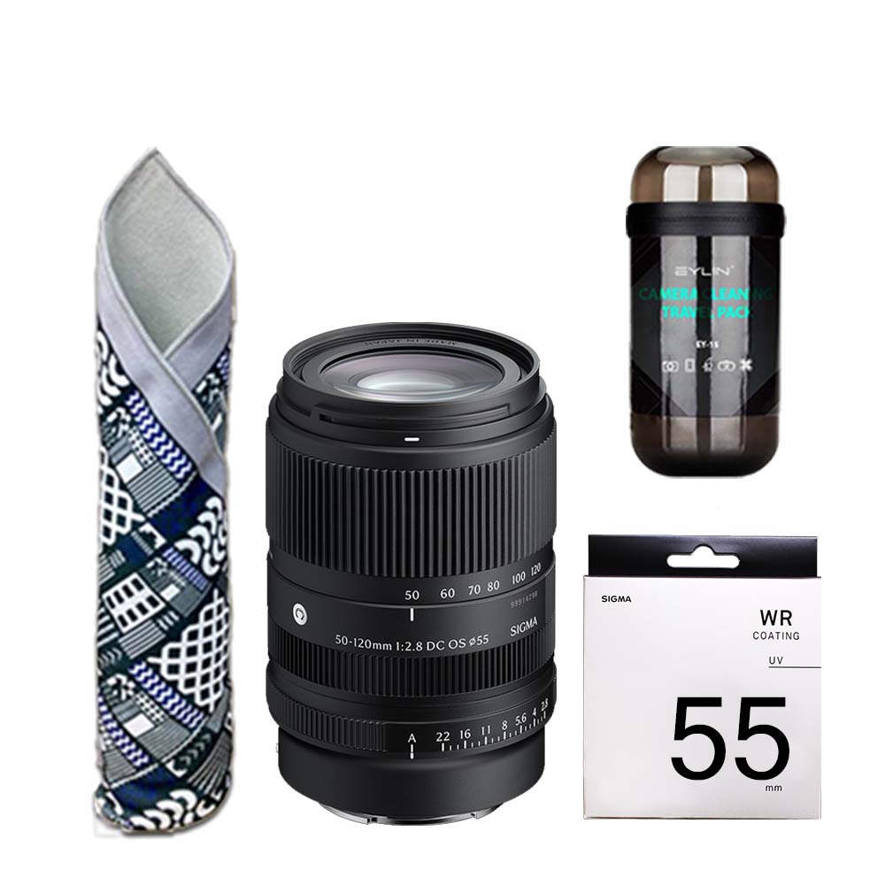 Sigma 適馬 50-120mm F2.8 DC OS Contemporary For SONY E-mount 超值組 (公司貨) 大光圈遠攝變焦鏡頭