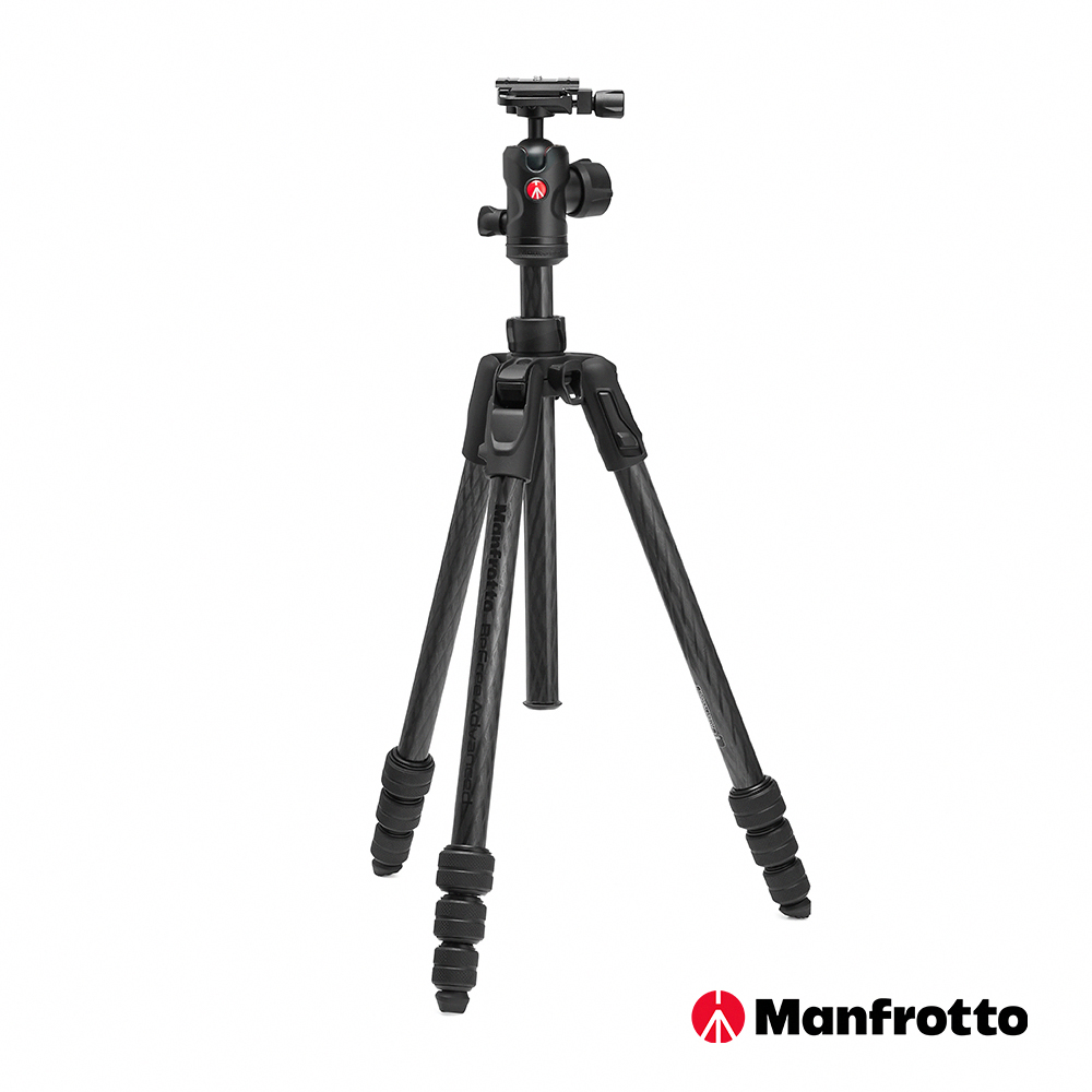 Manfrotto 曼富圖 Befree Advanced 玄影碳纖維旋鎖三腳架 公司貨