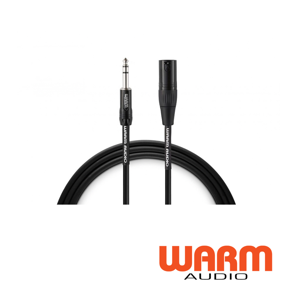 Warm Audio Pro 系列 公對公 XLRm-TRSm 導線-1.8m 公司貨