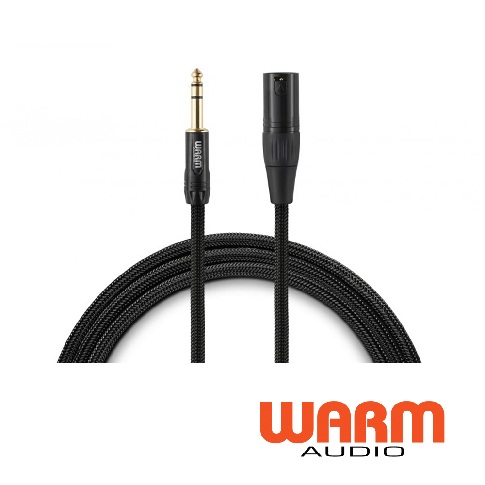 Warm Audio Premier 系列 XLRm-TRSm 公對公 導線-1.8m 公司貨
