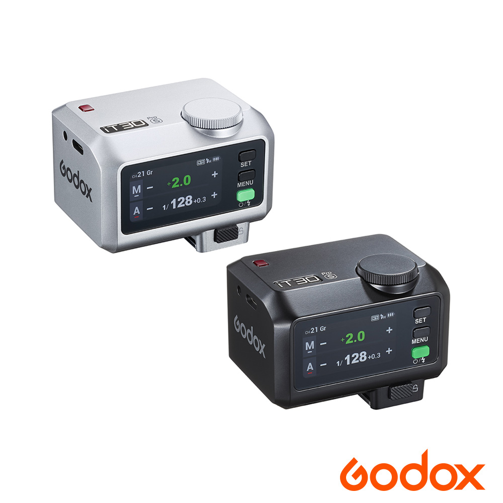 Godox 神牛 iT30 Pro 迷你TTL機頂閃光燈 黑/銀 公司貨