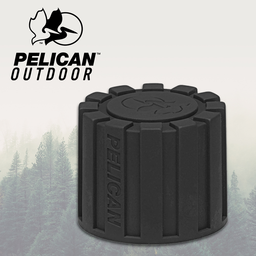 Pelican 派力肯 美國 Outdoor 戶外系列 強固型彈性矽膠相機鏡頭防護蓋 - 隱形黑