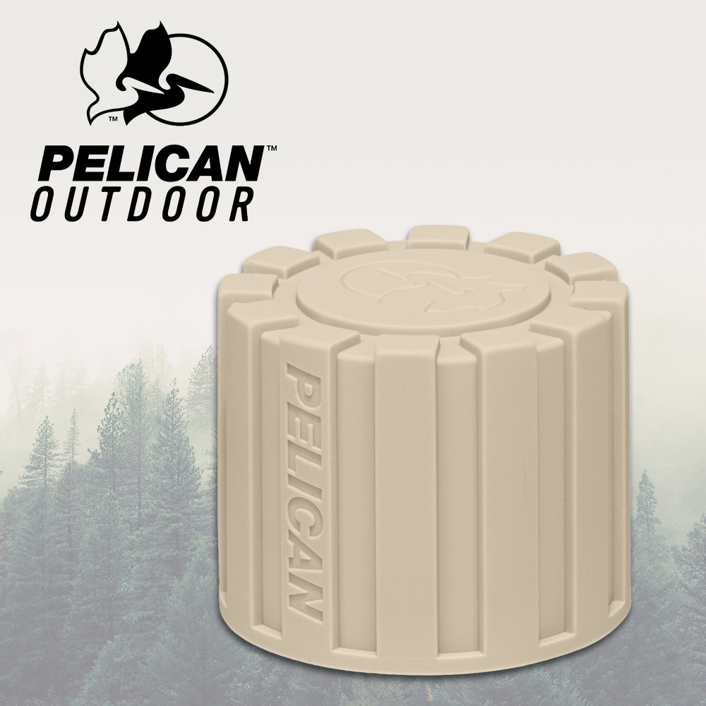 Pelican 派力肯 美國 Outdoor 戶外系列 強固型彈性矽膠相機鏡頭防護蓋 - 野狼棕