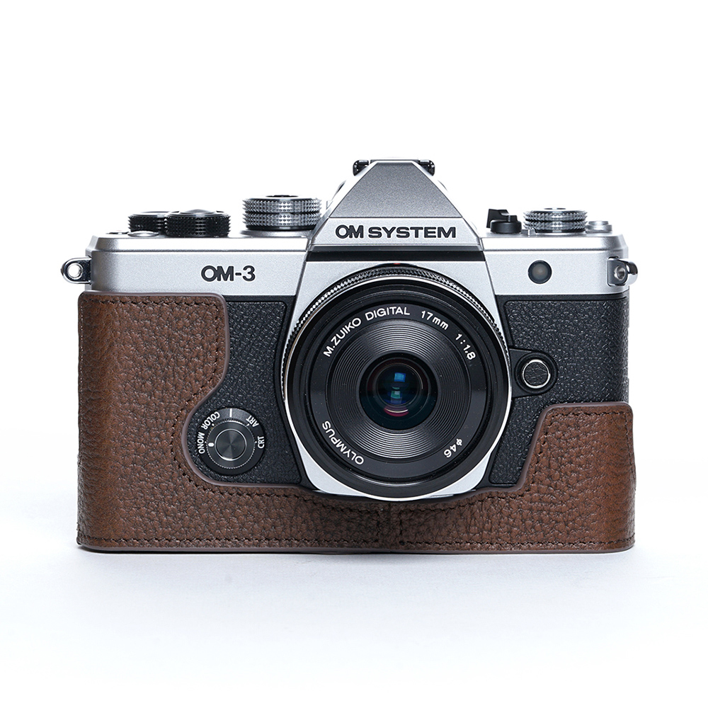 TP original Olympus OM SYSTEM OM-3 專用真皮相機套