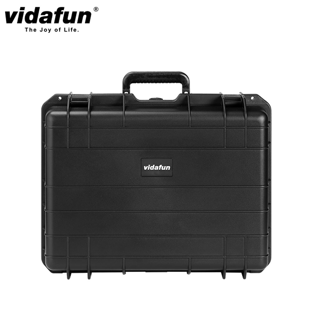 Vidafun V20 防水耐撞提把器材收納箱 黑色