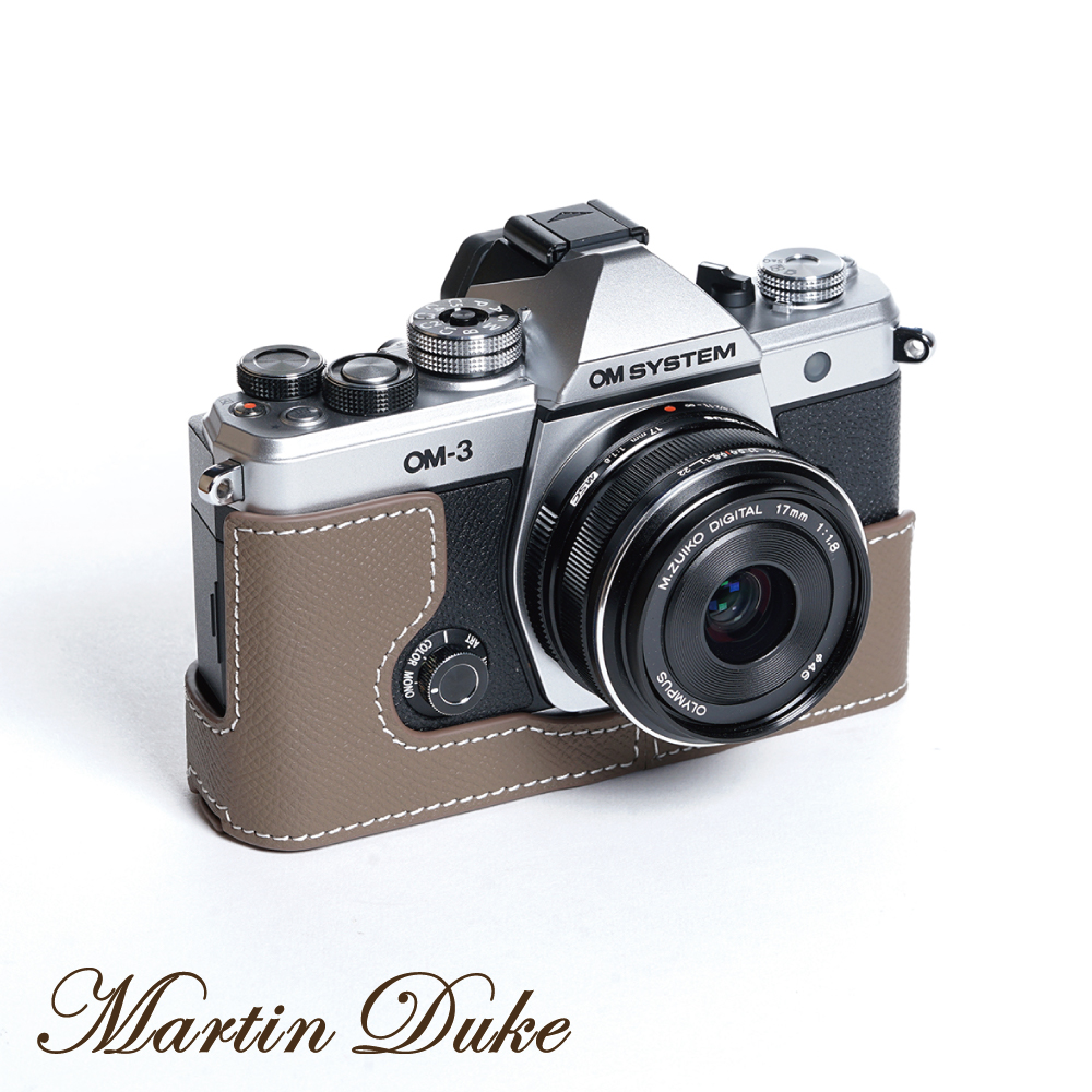 Martin Duke OM SYSTEM OM-3 專用真皮相機套
