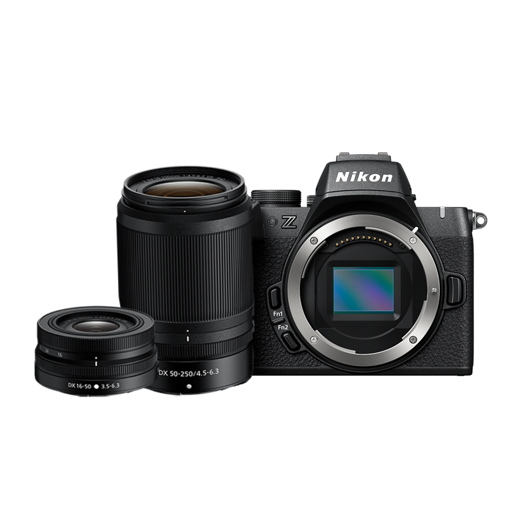 Nikon 尼康 Z50II 雙鏡組 NIKKOR Z DX 16-50mm F3.5-6.3 VR + NIKKOR Z DX 50-250MM F4.5-6.3 VR Z50m2 (公司貨)