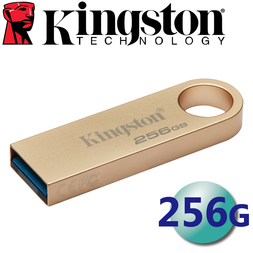 Kingston 金士頓 256GB DataTraveler SE9 G3 USB3.2 隨身碟 DTSE9G3/256GB