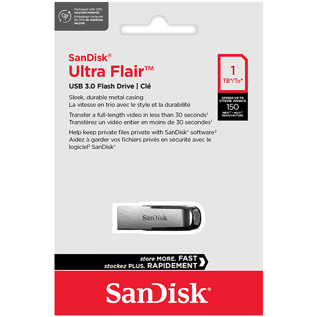 SanDisk 晟碟 1TB 1T Ultra Flair SDCZ73-1T00 150MB/s CZ73 USB 3.0 隨身碟(其他規格)