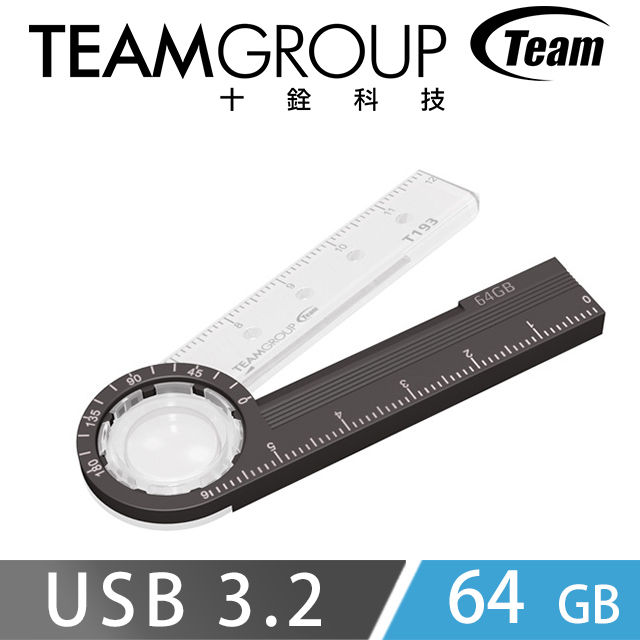 Team 十銓 T193 64GB 文具碟 USB3.2 隨身碟