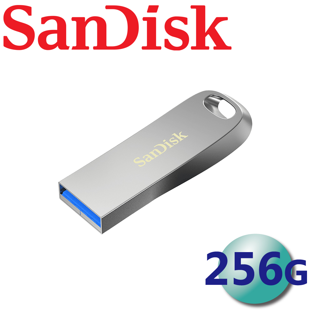SanDisk 晟碟 256GB CZ74 Ultra Luxe USB3.2 隨身碟