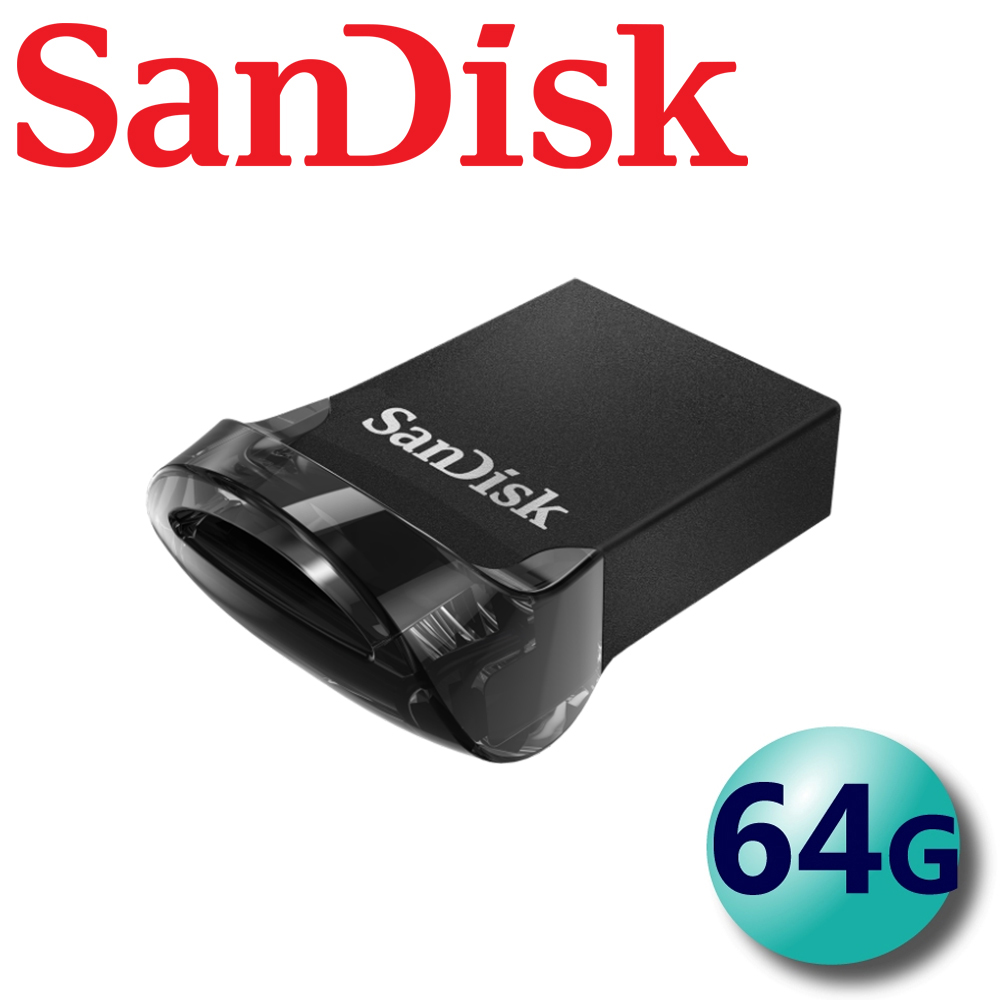SanDisk 晟碟 64GB Ultra Fit CZ430 USB3.2 隨身碟