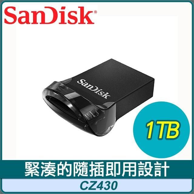 SanDisk 晟碟 CZ430 Ultra Fit 1TB/400 U3.1 隨身碟