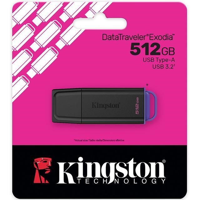Kingston 金士頓 512G 512GB DataTraveler Exodia USB DTXG2/512GB 隨身碟