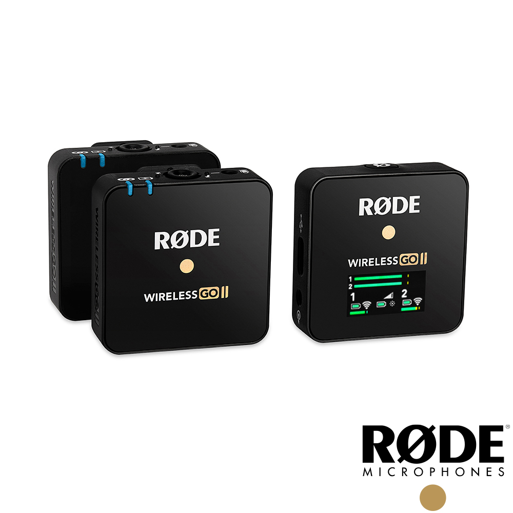 RODE Wireless GO II 微型無線麥克風-黑- PChome 24h購物