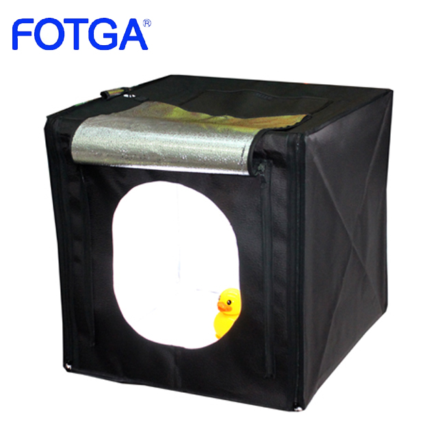 FOTGA 攜帶型專業攝影光棚(LED-T80) 方棚網拍商品手機攝影珠寶飾品公仔玩具樣品產品拍攝商業靜物攝影