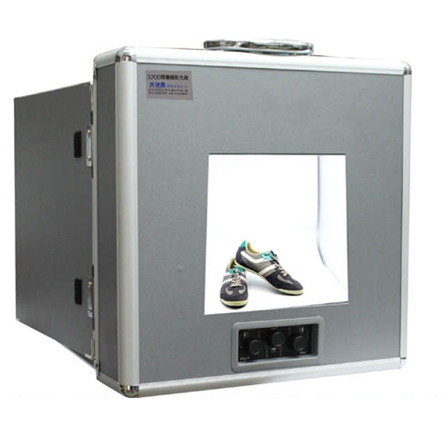 PIYET LED6262三燈佈光專業摺疊攝影棚箱 無段調光專業型可摺手機產品拍攝商業靜物攝影學校教學疊攝影燈箱
