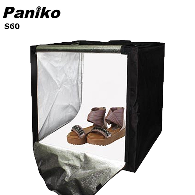 Paniko快速摺疊LED攝影光棚(S60)