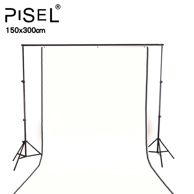 PISEL 150x300cm白色背景布