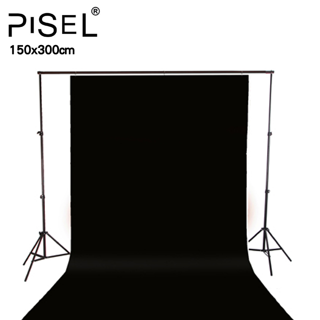PISEL 150x300cm黑色背景布