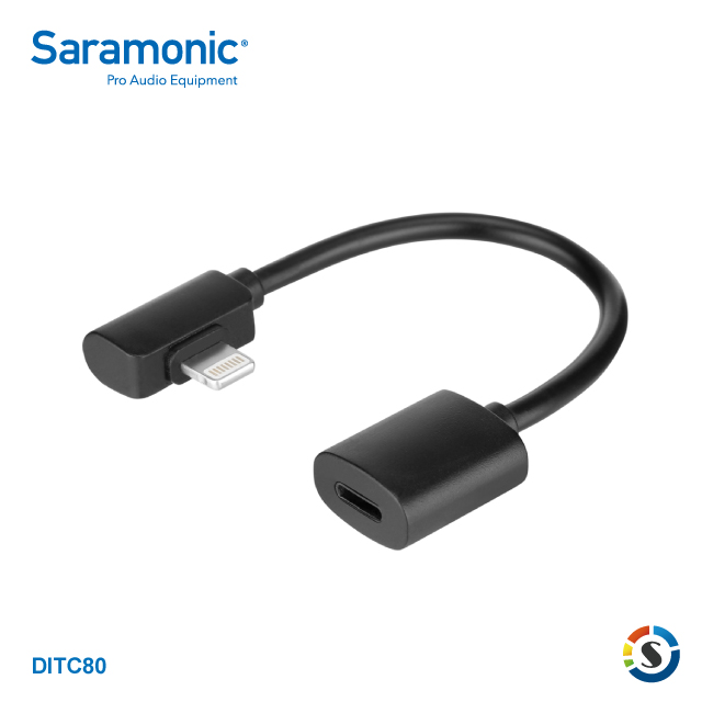 Saramonic 楓笛 Lightning音源轉接線 DITC80