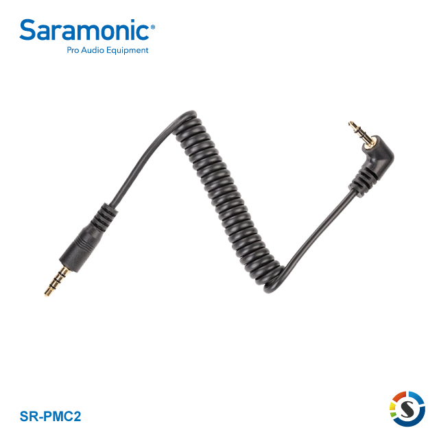 Saramonic 楓笛 3.5mm轉3.5mm麥克風轉接線 SR-PMC2