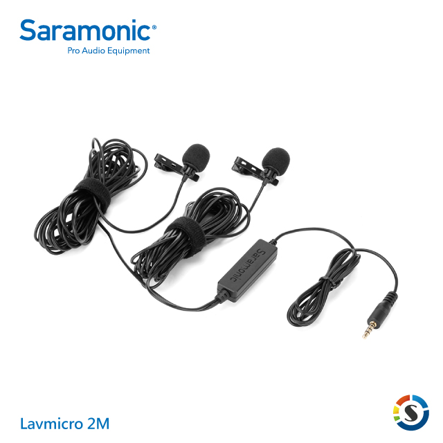 Saramonic 楓笛 雙領夾式麥克風LavMicro 2M