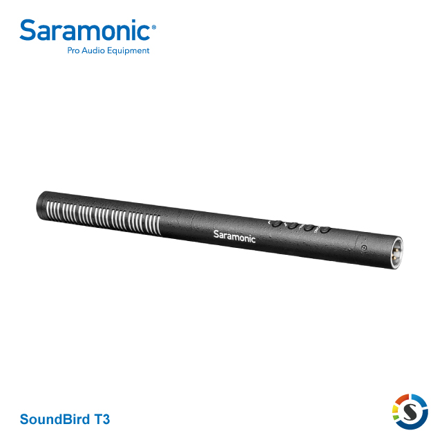 Saramonic 楓笛 心型指向式XLR槍型麥克風SoundBird T3