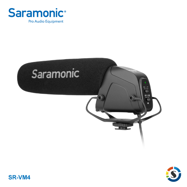 Saramonic 楓笛 SR-VM4指向型電容式麥克風