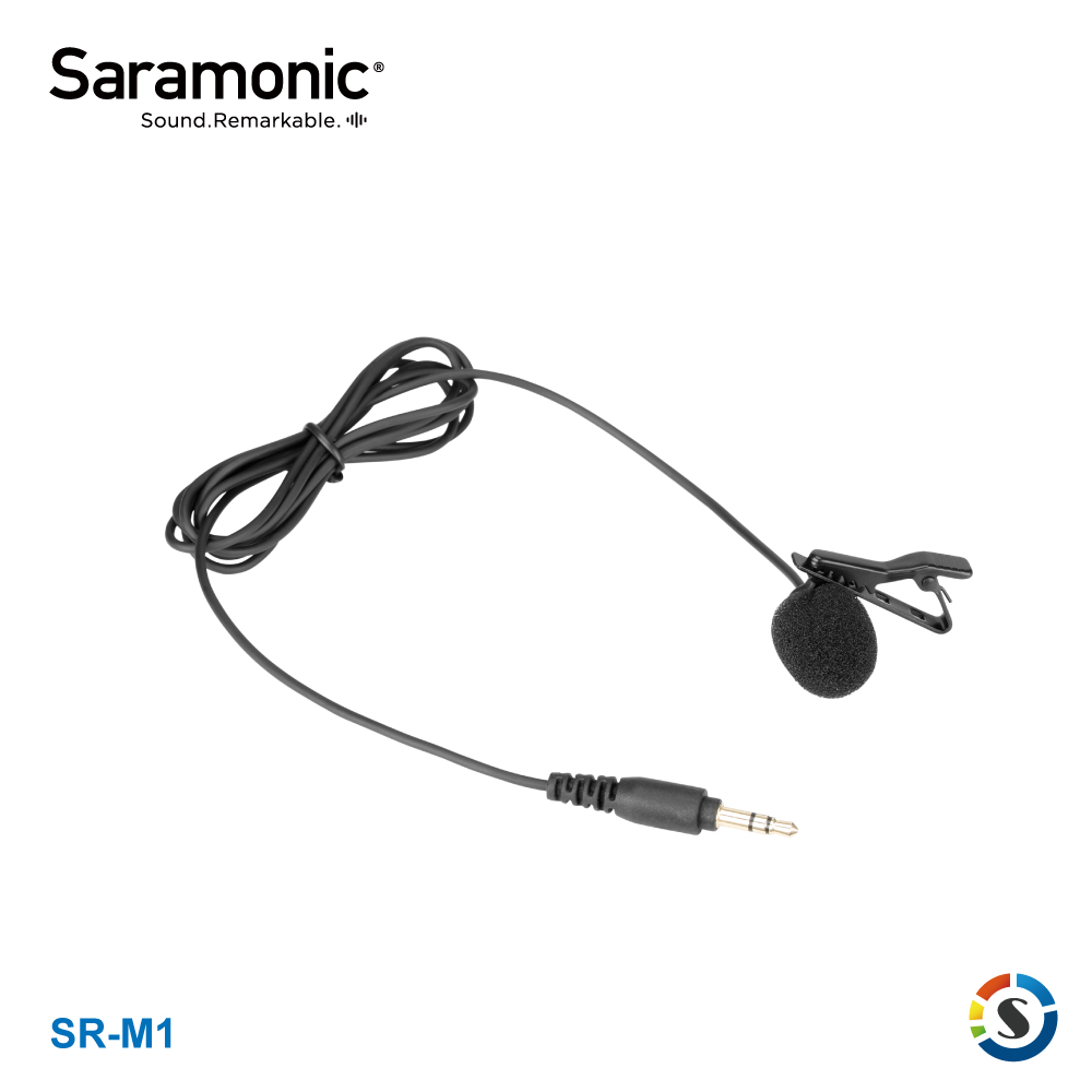 Saramonic 楓笛 SR-M1 全向型領夾式麥克風
