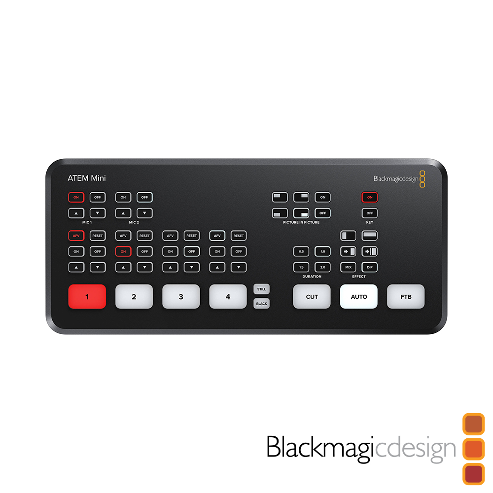 Blackmagic Design ATEM Mini 導播機(BMSWATEMMINI) - PChome 24h購物