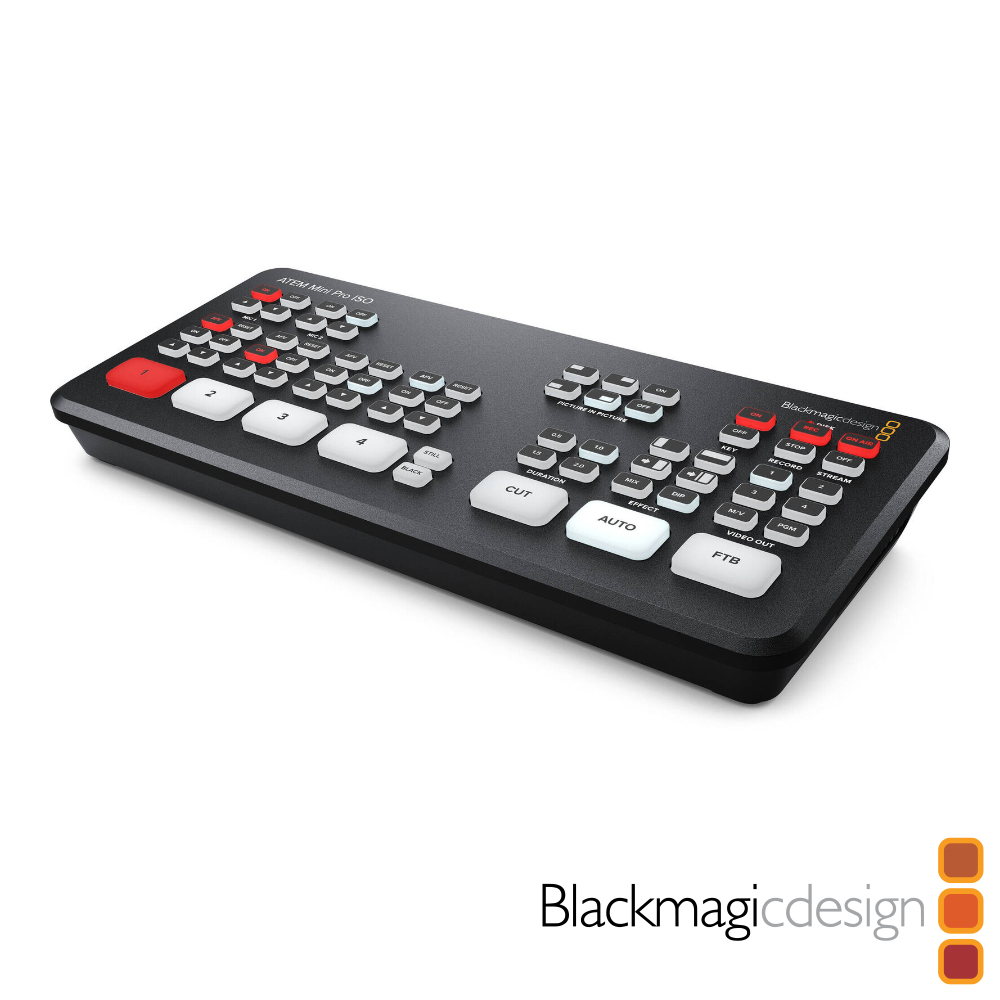 Blackmagic Design BMD Atem mini Pro ISO 導播機(BMSWATEMMINIBPRISO