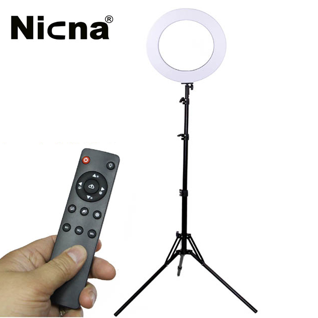 NICNA 18吋環形燈YR880送變壓器燈架遙控器