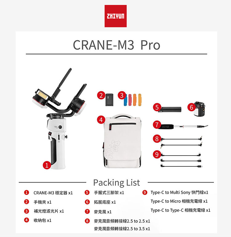 ZHIYUN CRANE M3 【美品】-