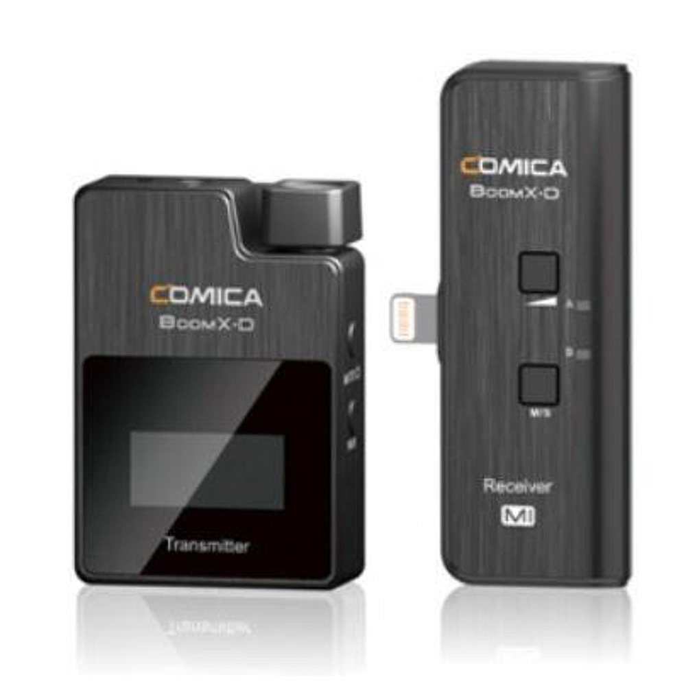 COMICA BoomX-D MI1 Lighting接口 微型無線一對一麥克風 TX+M1 RX(公司貨)
