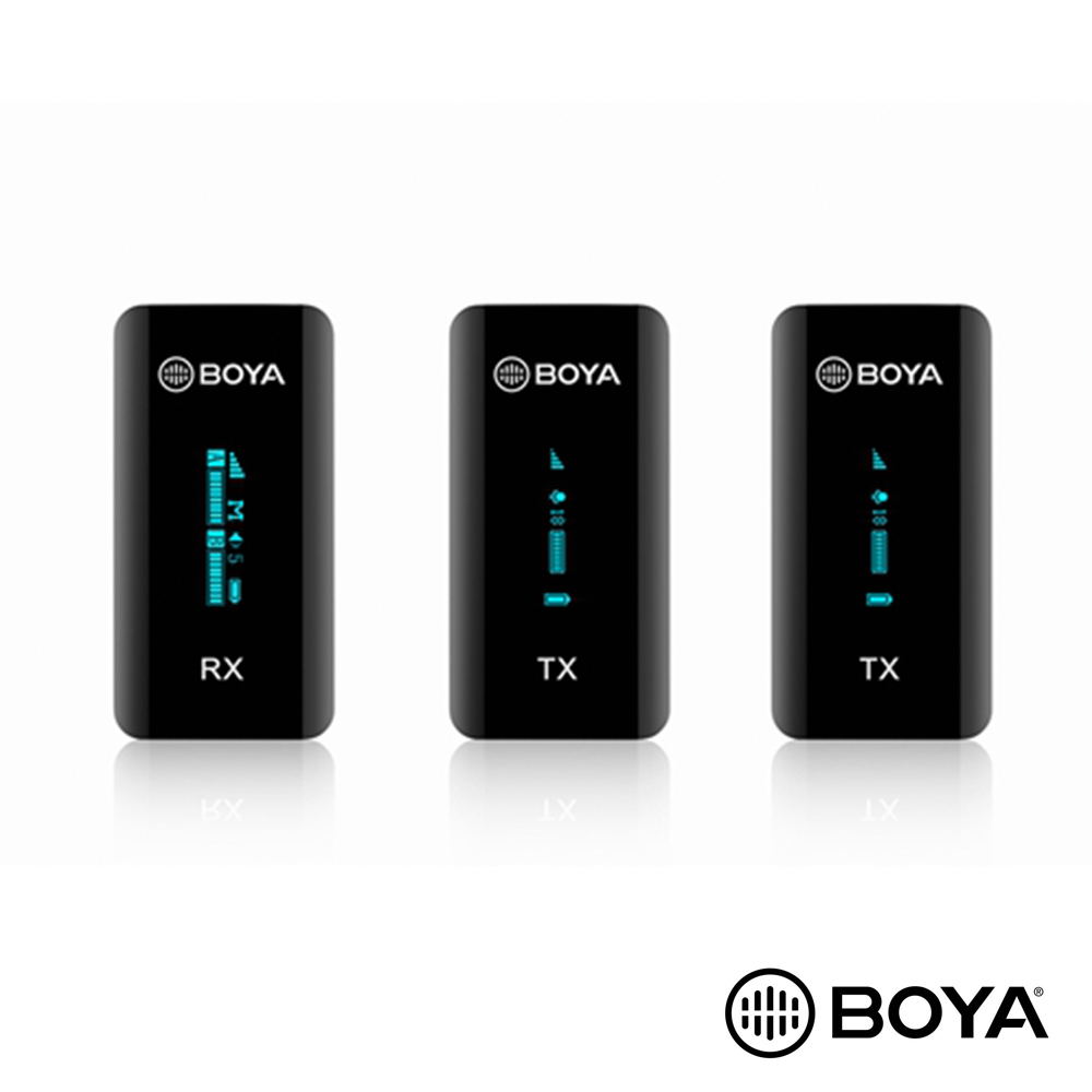BOYA 博雅 博雅 BY-XM6-S2 一對二 無線麥克風 正成公司貨