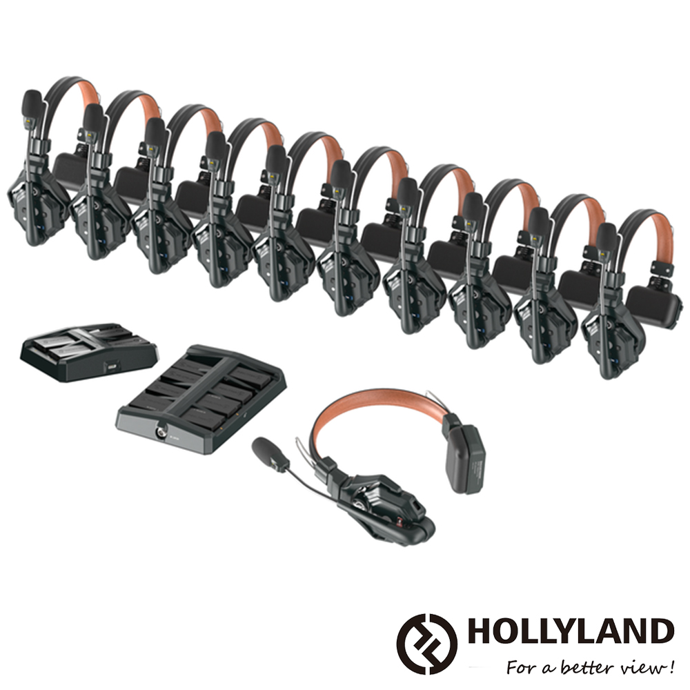 Hollyland SOLIDCOM C1 PRO 11S 全雙工無線對講 耳機系統 一對十 潤橙公司貨