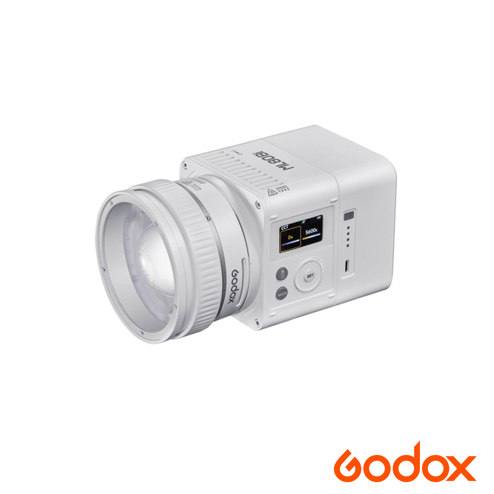 Godox 神牛 ML80Bi LED 雙色溫錄影燈 (含收納袋、ML-BA電池) 公司貨