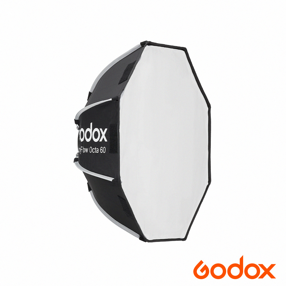 Godox 神牛 EazyFlow Octa 60 快裝摺疊八角柔光箱 60cm (保榮卡口) 公司貨