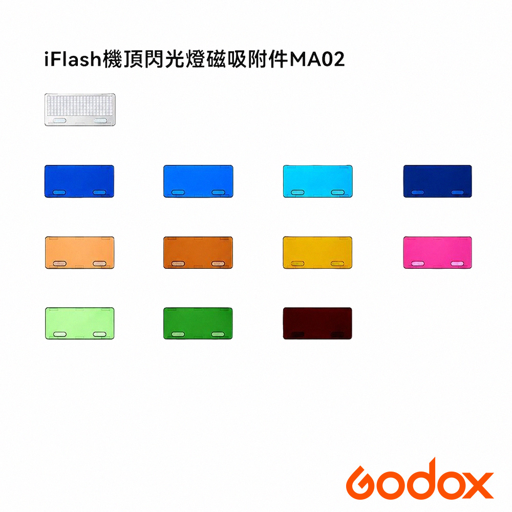 Godox 神牛 MA02 iFlash 機頂閃光燈磁吸附件 公司貨