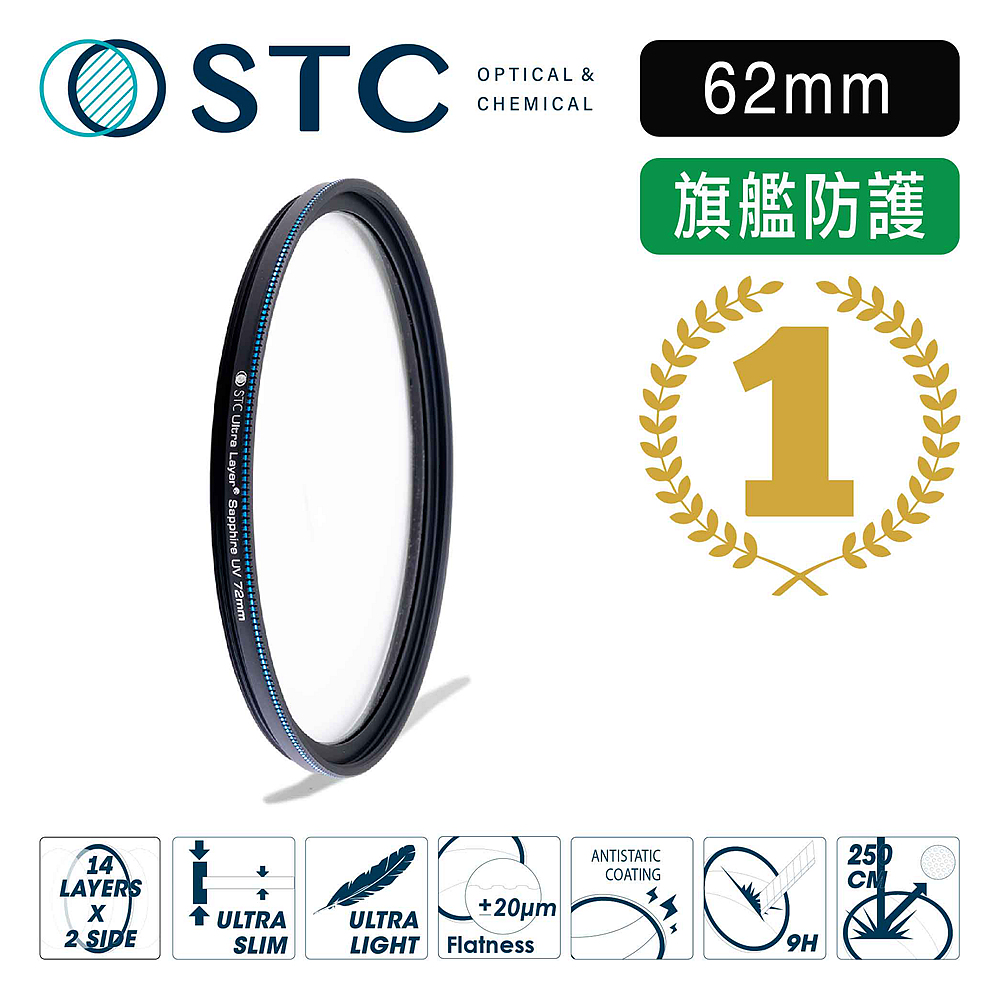 STC [] Sapphire UV Filter 62mm 藍寶石保護鏡