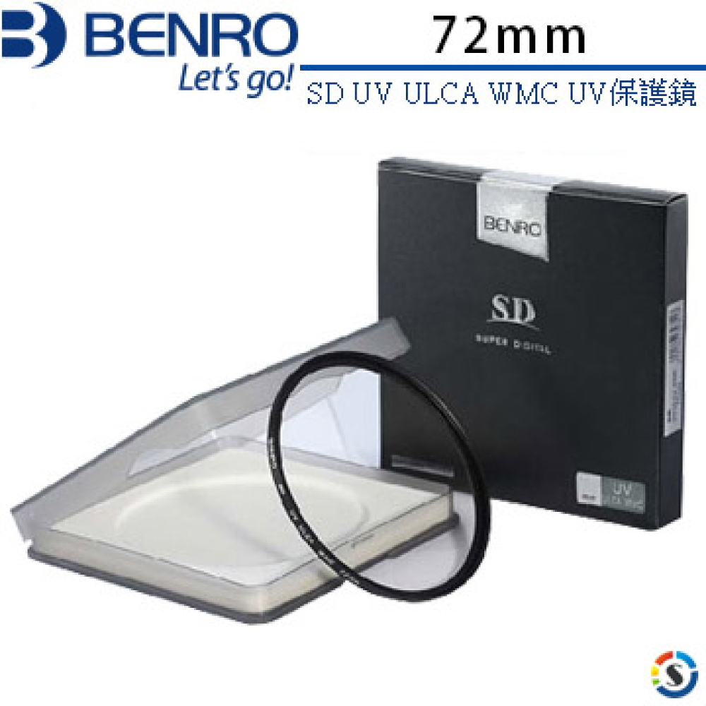 BENRO 百諾 SD UV ULCA WMC UV保護鏡-72mm